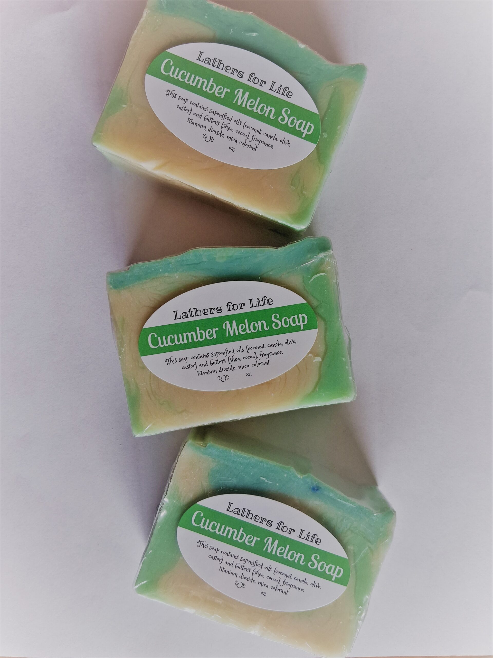 Classic Cucumber Melon Soap Bar - Image 3